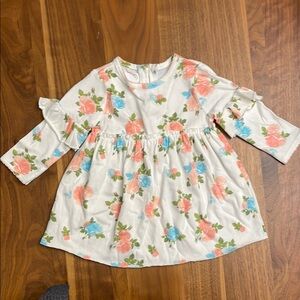 NWT Mudpie Floral Baby Dress